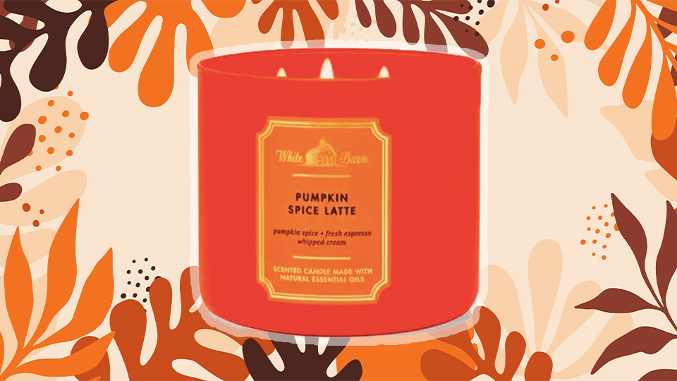 pumpkin candles bath & Body Works