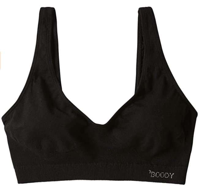 Boody Body EcoWear Women's Shaper Bra in Black