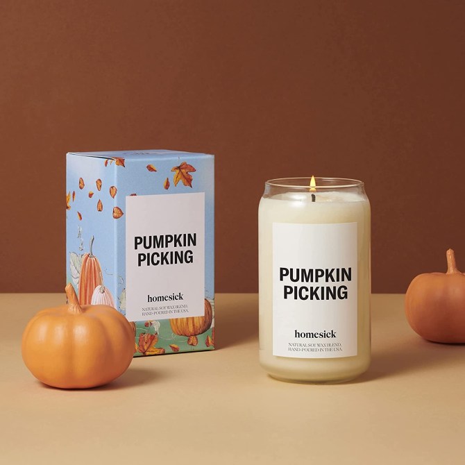 Homesick Pumpkin Picking Candle Amazon