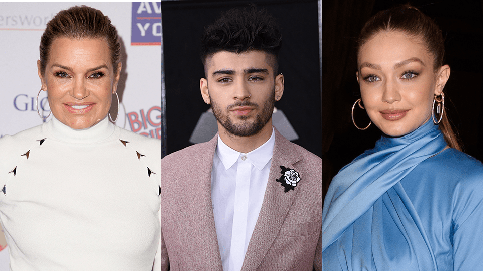 Yolanda Hadid, Zayn Malik, Gigi Hadid