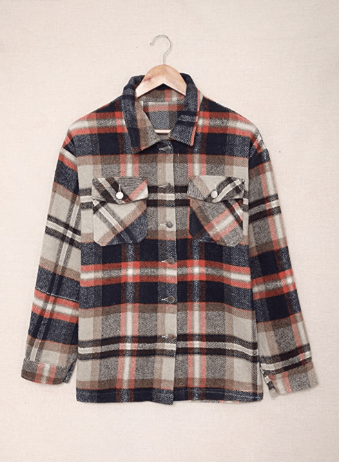 Dokotoo Shacket Plaid Amazon