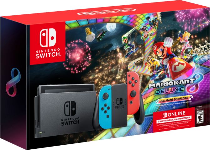 Nintendo Switch Mario Kart 8 Deluxe Bundle