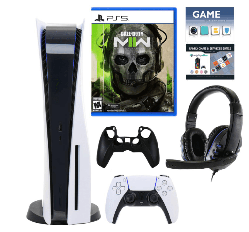 PlayStation 5 Console w/COD: Modern Warfare II, Headset & 2 Vouchers
