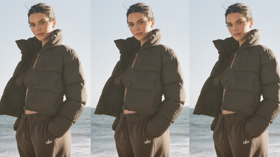 STYLECASTER | Kendall Jenner Puffer Coat
