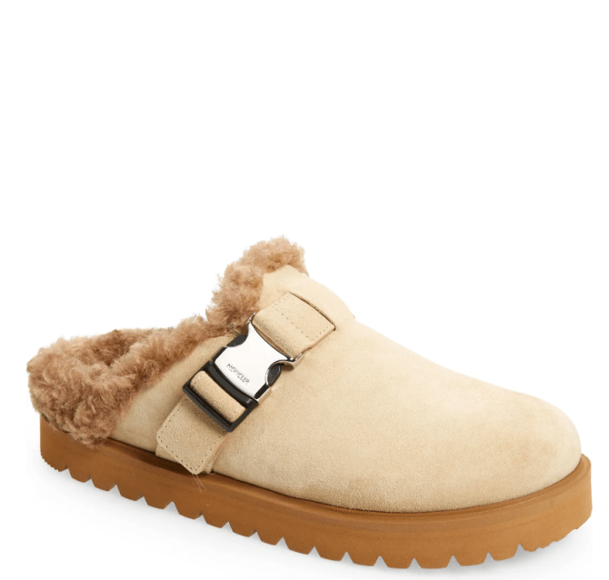 Moncler Mon Faux Shearling Mule Nordstrom