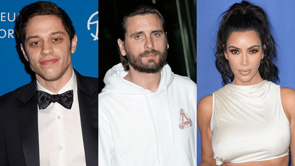 Pete Davidson, Scott Disick, Kim Kardashian