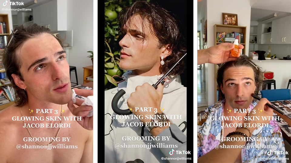 Jacob Elordi Ole Henriksen Truth Serum Glowing Skin TikTok