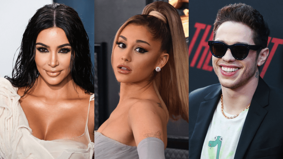 Kim Kardashian, Ariana Grande, Pete Davidson