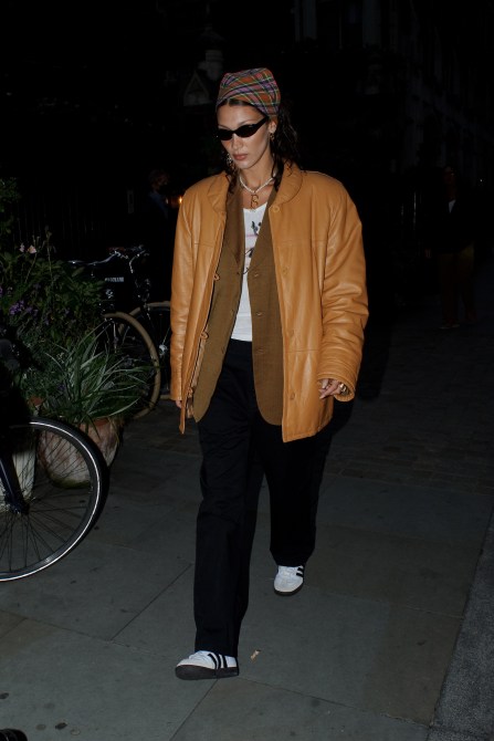 STYLECASTER | Bella Hadid Adidas Sneakers