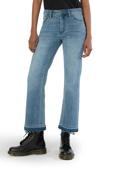 KUT from the Kloth Kelsey Fab Ab Flare Jeans Nordstrom