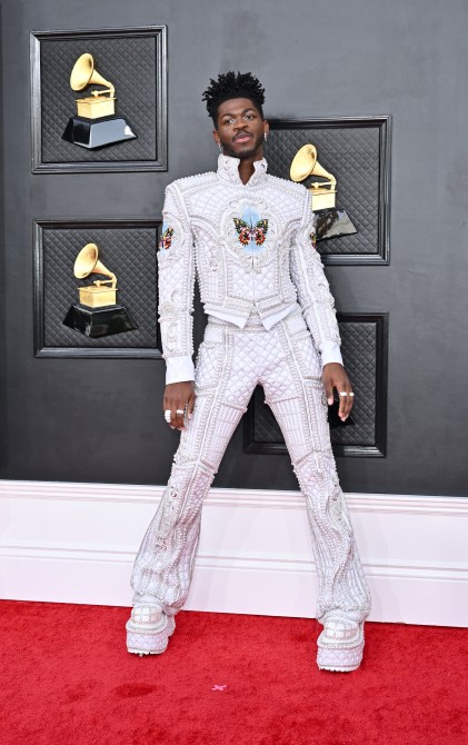 Lil Nas X Grammys 2022 look