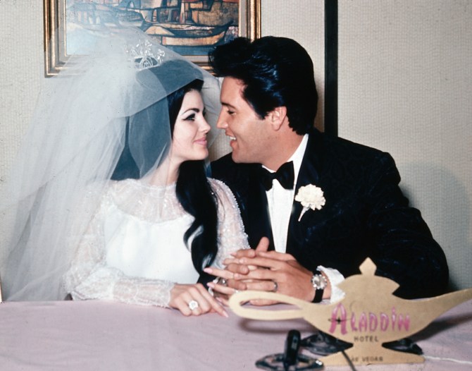 STYLECASTER | Elvis & Priscilla Presley