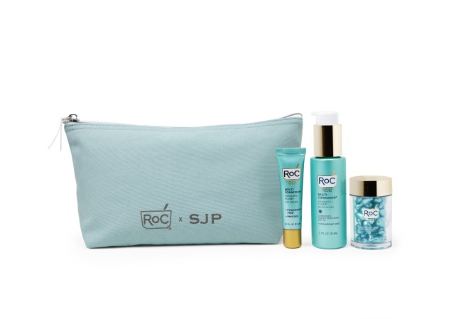 roc skincare set