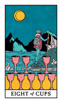 8 of Cups Tarot