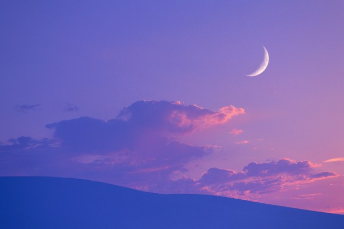 Waxing Crescent Moon