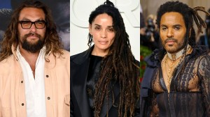 Jason Momoa Lisa Bonet Lenny Kravitz