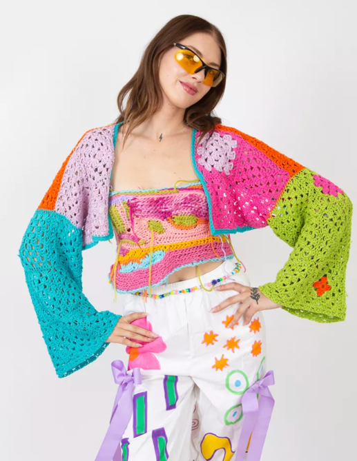 Zig Zag Goods Need A Shrug Bolero Urban Outfitters