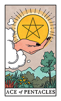 Ace of Pentacles Tarot