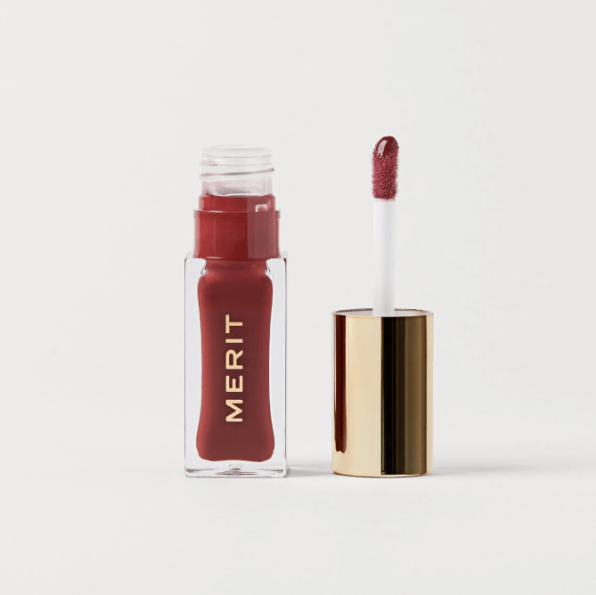 Merit Beauty Shade Slick Tinted Lip Oil Sangria