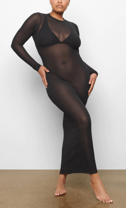 STYLECASTER | Hailey Bieber Naked Dress