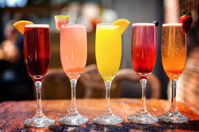 Mimosa Cocktail Drink