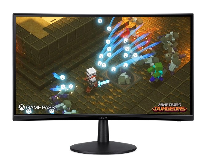 Acer Nitro 23.6" inch Curved Full HD Gaming Monitor Walmart
