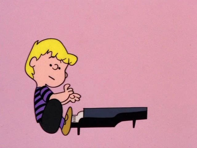 Schroeder Charlie Brown