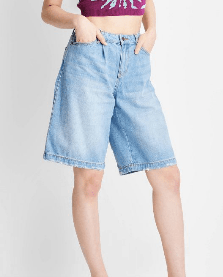 Bermuda Denim Shorts