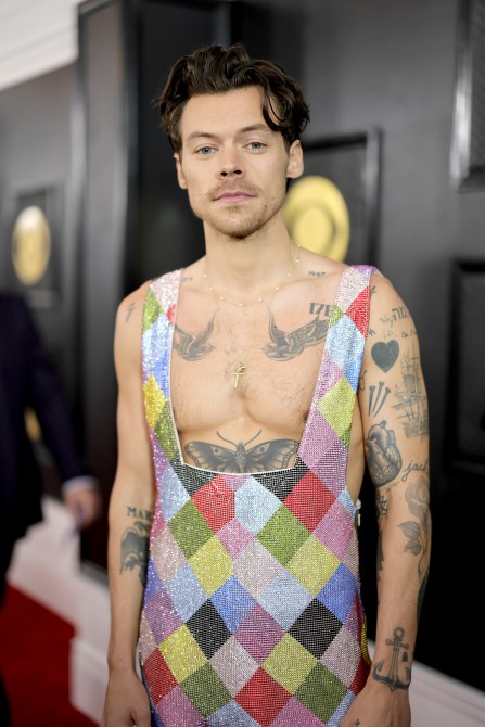 STYLECASTER | Harry Styles Grammys Look 2023