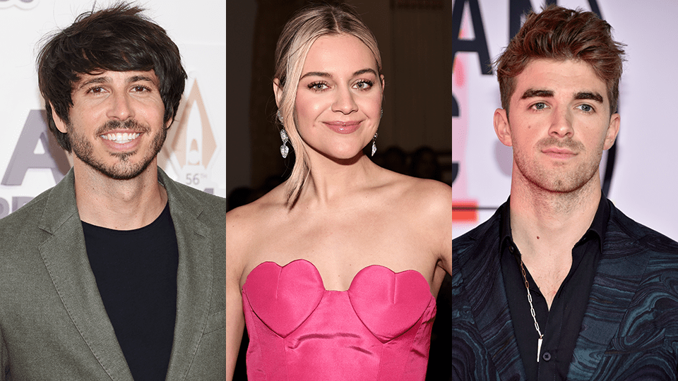 Morgan Evans, Kelsea Ballerini, Drew Taggart