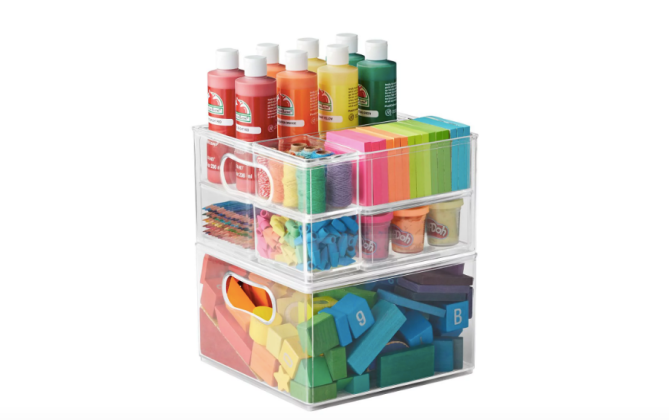 Plastic Modular Storage Organizing System