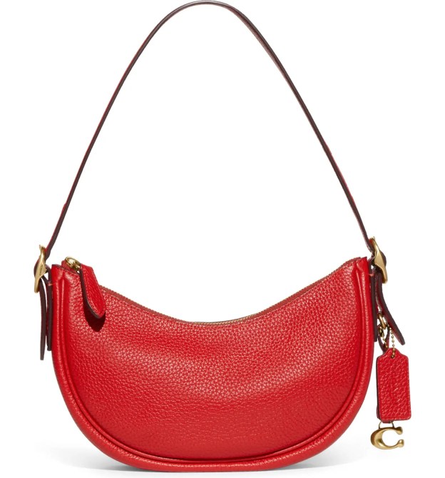 Coach Luna Soft Pebble Leather Shoulder Bag Nordstrom