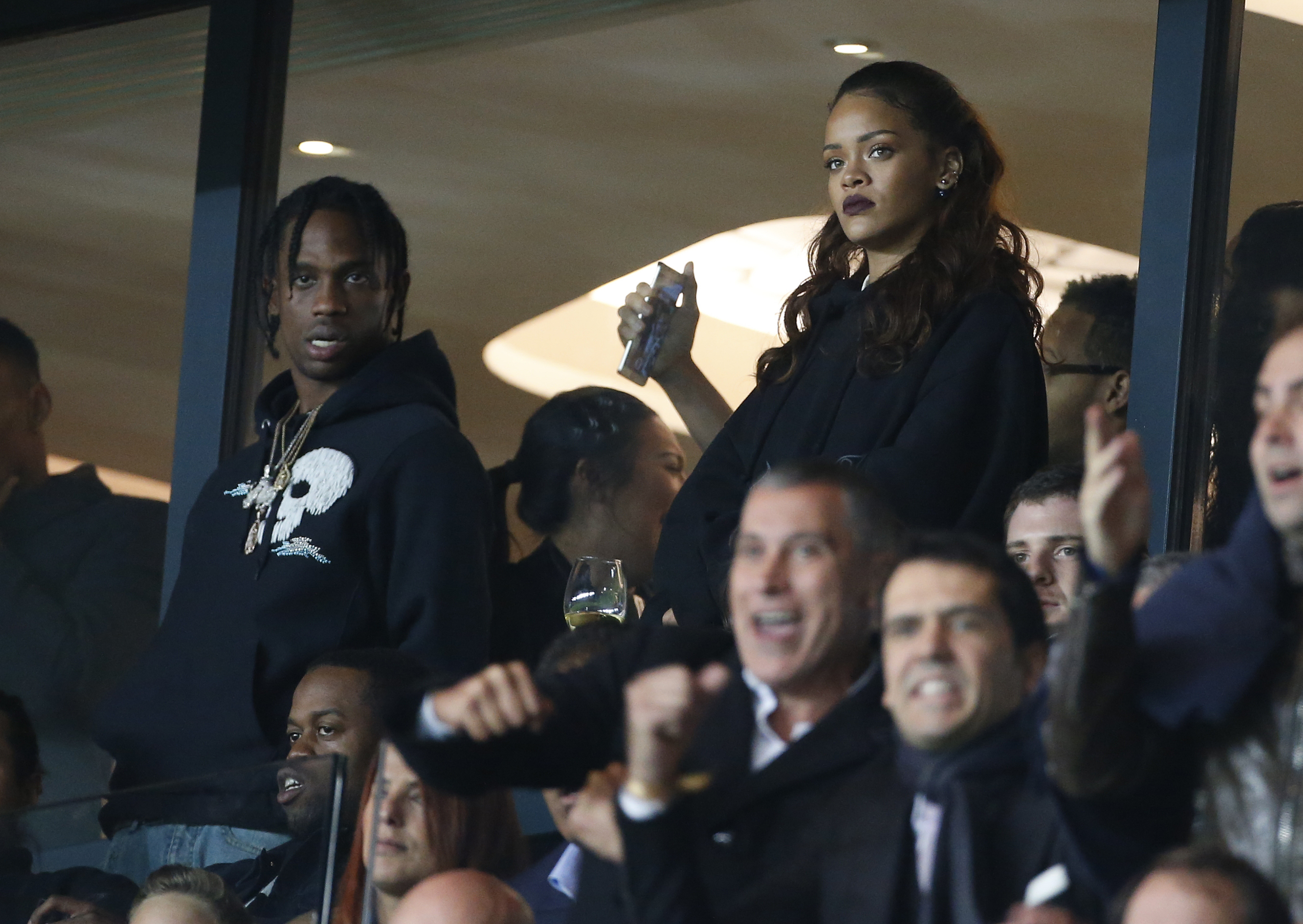 Rihanna Travis Scott