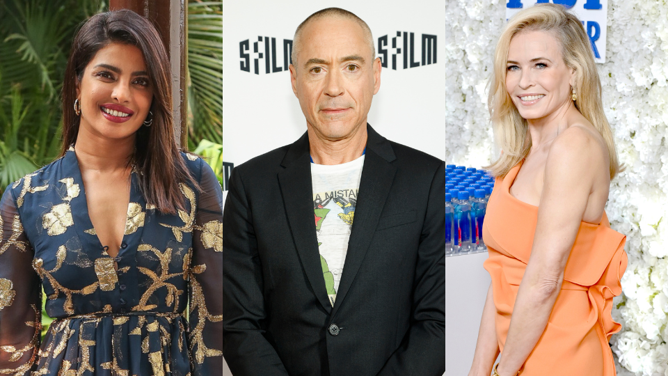 Priyanka Chopra, Robert Downey Jr., Chelsea Handler