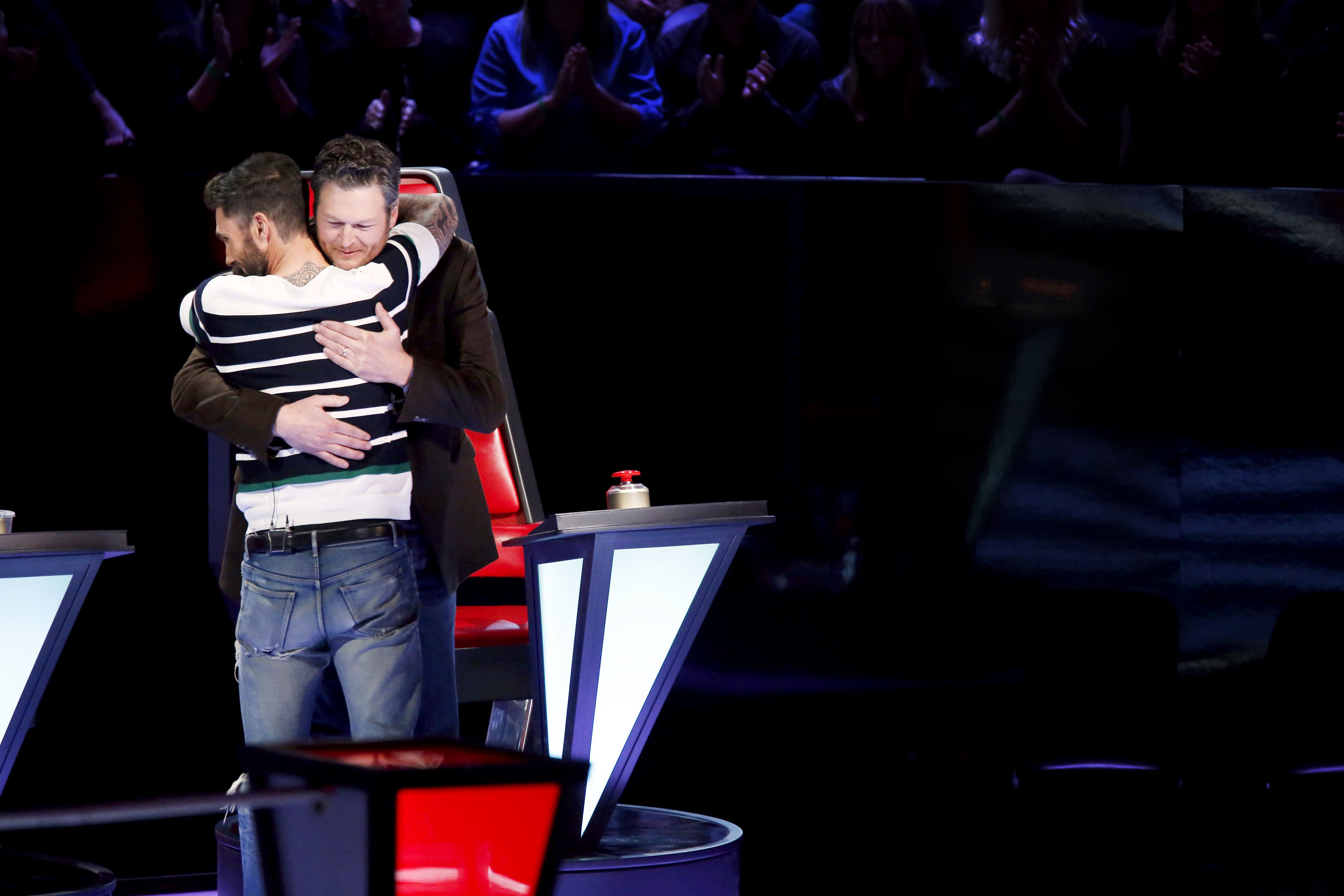 Blake Shelton Adam Levine