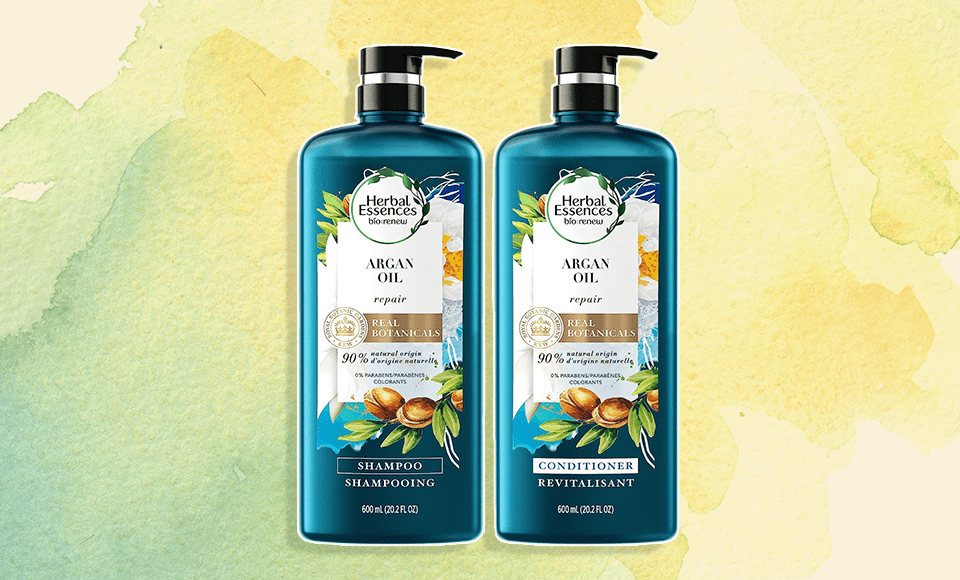Image: Herbal Essences; Adobe. Design: Sasha Purdy / StyleCaster