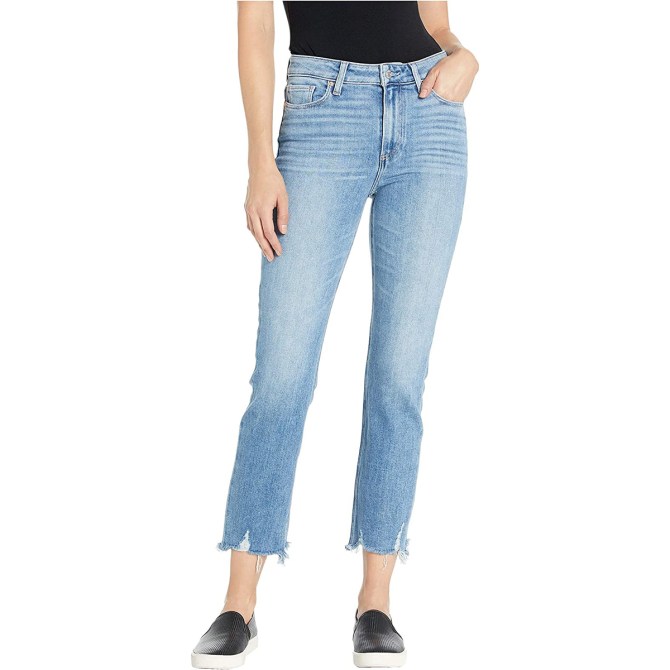 PAIGE Women's Cindy Jeans with Destroyed Hem