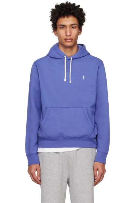 Polo Ralph Lauren Blue 'The RL' Hoodie SSENSE