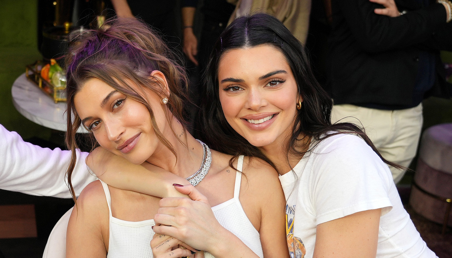 Hailey Bieber and Kendall Jenner