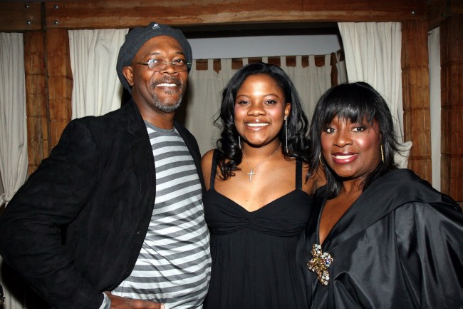 Samuel Jackson, Zoe Jackson and LaTanya Jackson