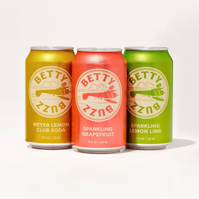 Betty Buzz Cans
