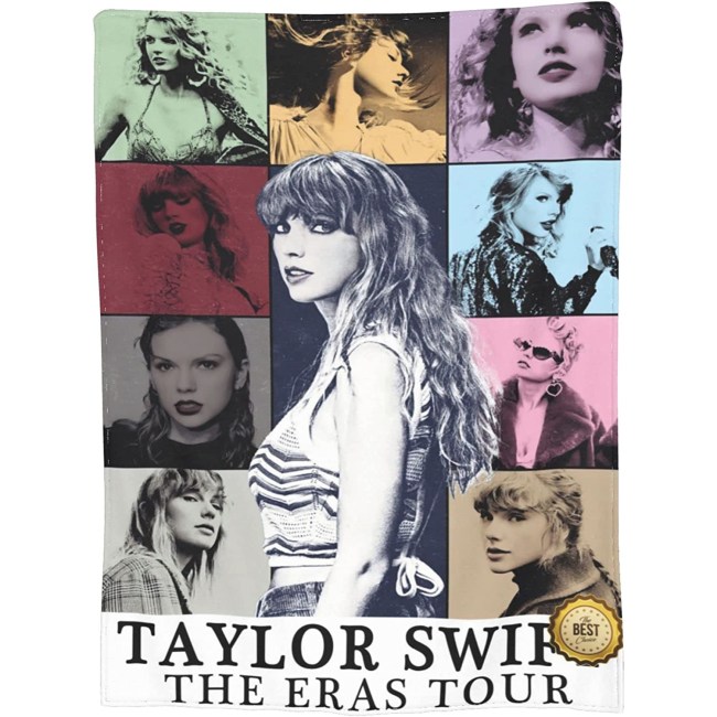 Taylor ERAS Tour Swift Blanket Throw