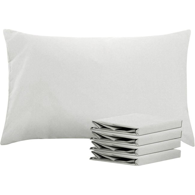 NTBAY 100% Brushed Microfiber Queen Pillowcases