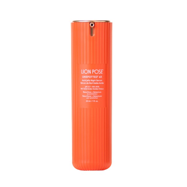 Lion Pose launched Unspotted 4X Dark Spot + Hyperpigmentation AHA Serum,