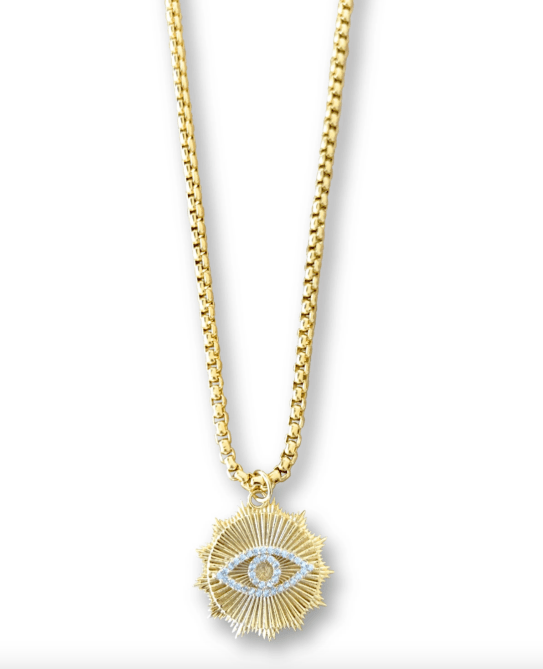 STYLECASTER | Evil Eye Jewelry Trend