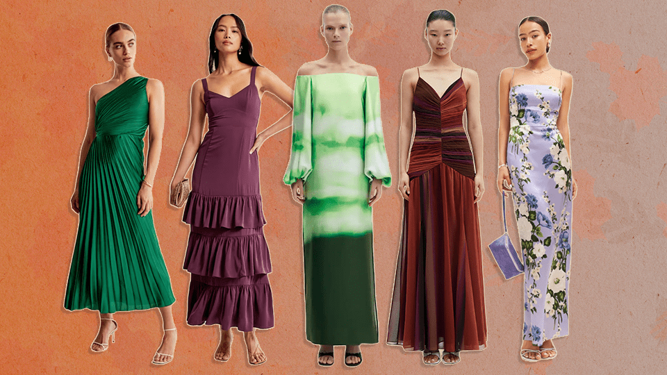 STYLECASTER | Fall Wedding Guest Dresses