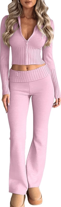 Hooded Sweater Lounge Set