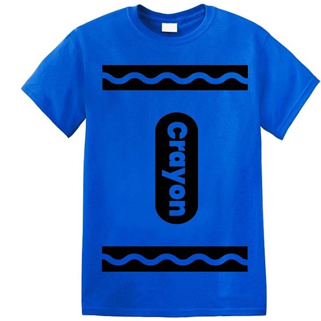 Crayon Tshirt Halloween Costume
