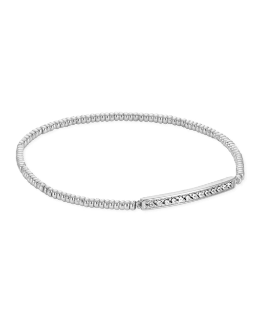 Kendra Scott Addison Stretch Bracelet in silver