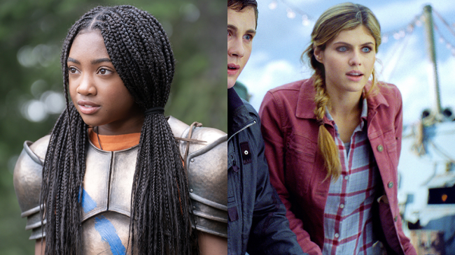 Who plays Annabeth Chase in Percy Jackson and the Olympians?